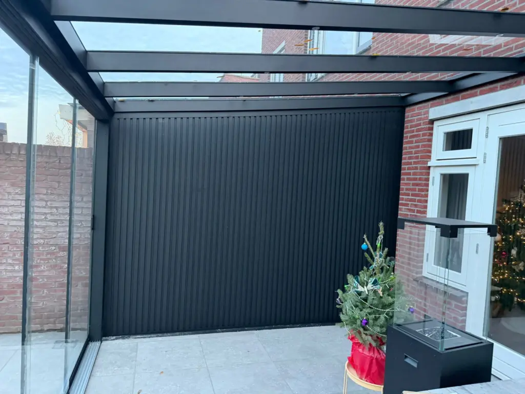 Aluminium wall